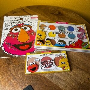 3 Pc Limited Edition Sesame Street Makeup